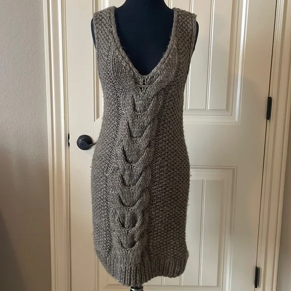 Jill Stuart | Sweaters | Jill Steuart Sleeveless Sweater Dress | Poshmark